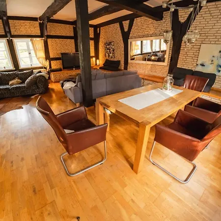 Romantische, Alte Wassermuehle Apartment Rieste